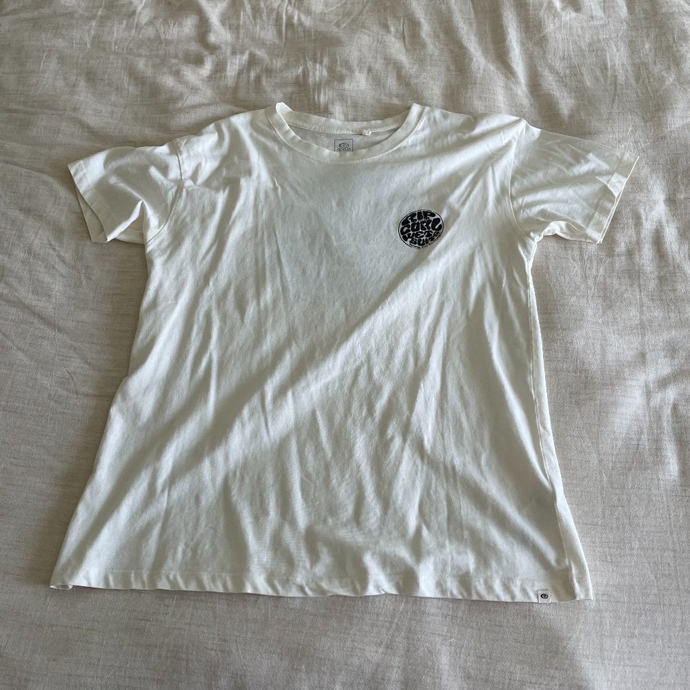 Rip Curl White Graphic Tee